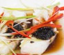 steamed chilean sea bass (light fare) 清蒸鱼片 <img title='Gluten Free' src='/css/gf.png' />